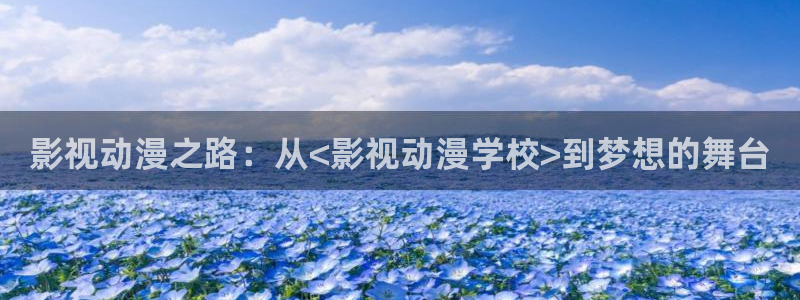 人人网免费影视剧：影视动漫之路：从<影视动漫学校>到梦想的舞台